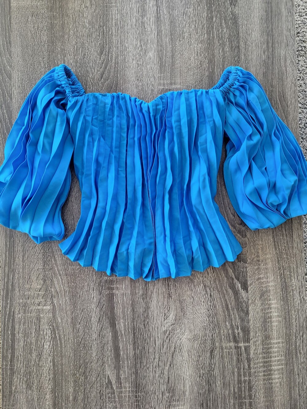 NWT Express Balloon Sleeve Top - Picture 3 of 7